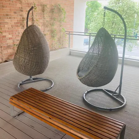 Garden Free Parking Place Apartamento *